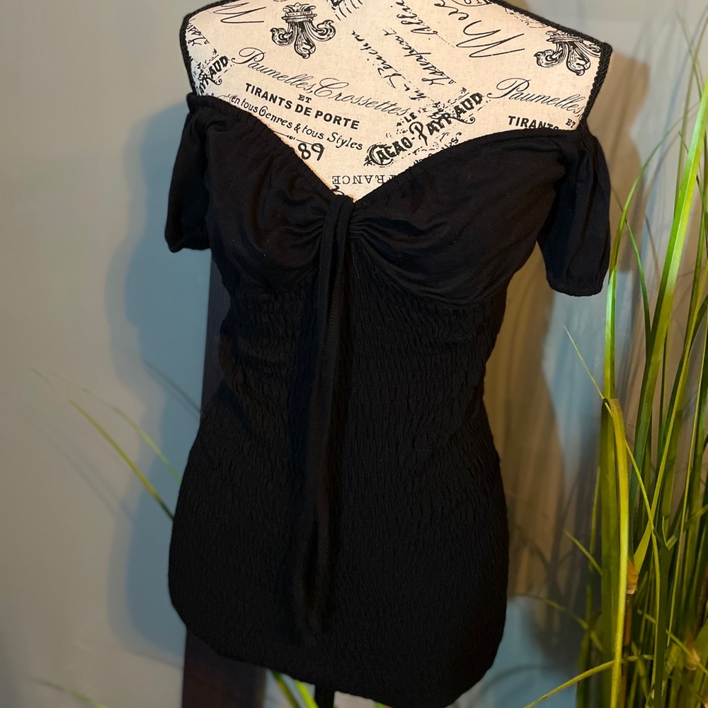 Black Ribbed Dress